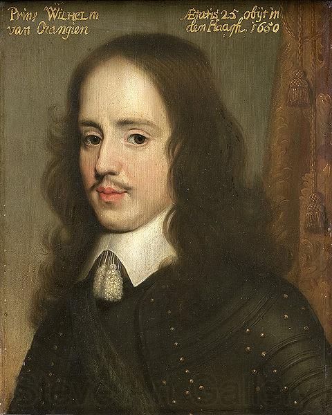 Gerard van Honthorst Portrait of William II, Prince of Orange